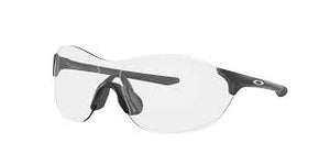 OAKLEY MEN'S OO9410 EVZERO SWIFT LOW BRIDGE FIT POLARIZED RECTANGULAR SUNGLASSES, STEEL/CLEAR BLACK IRIDIUM PHOTOCHROMIC, 38