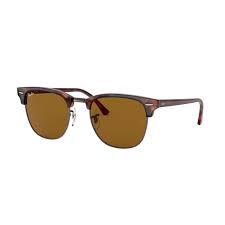 RAY-BAN CLUBMASTER CLASSIC BROWN HAVANA/BROWN, 49