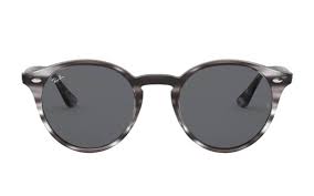 RAY-BAN RB2180 POLISHED STRIPED GREY HAVANA/DARK GREY, 51