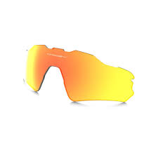 OAKLEY RADAR EV PATH LOW BRIDGE FIT SPORT REPLACEMENT SUNGLASS LENSES, FIRE, 35 MM