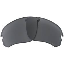 OAKLEY FLAK DRAFT SPORT REPLACEMENT SUNGLASS LENSES, BLACK POLARIZED, 67 MM