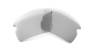 OAKLEY FLAK 2.0 RECTANGULAR REPLACEMENT SUNGLASS LENSES, CLEAR, 59 MM