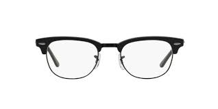 RAY-BAN CLUBMASTER OPTICS MATTE BLACK, 49