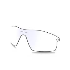 OAKLEY RADARLOCK PITCH RECTANGULAR REPLACEMENT SUNGLASS LENSES, BLACK CLEAR PHOTOCHROMIC, 38 MM