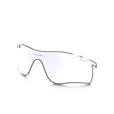 OAKLEY RADARLOCK PATH RECTANGULAR REPLACEMENT SUNGLASS LENSES, CLEAR TO BLACK IRIDIUM PHOTOCHROMIC, 38 MM