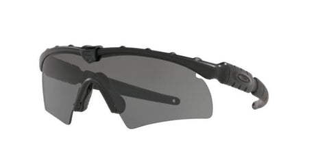 OAKLEY MEN'S OO9061 M FRAME HYBRID S RECTANGULAR SUNGLASSES, BLACK/GREY, 33