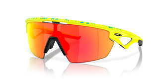 OAKLEY SPHAERA MATTE YELLOW/PRIZM RUBY MIRROR