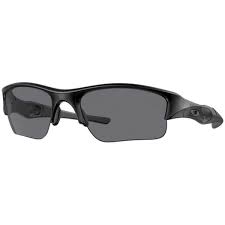 OAKLEY MEN'S OO9009 FLAK JACKET XLJ RECTANGULAR SUNGLASSES, MATTE BLACK/GREY, 63