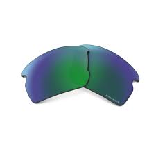 OAKLEY FLAK 2.0 LOW BRIDGE FIT RECTANGULAR REPLACEMENT SUNGLASS LENSES, PRIZM JADE, 61 MM