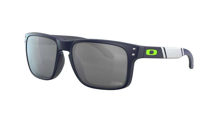 OAKLEY OO9102 HOLBROOK SUNGLASSES, MATTE NAVY/PRIZM BLACK LENS, 55