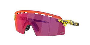 OAKLEY MEN'S OO9235 ENCODER STRIKE VENTED RECTANGULAR SUNGLASSES, TDF SPLATTER/PRIZM ROAD, 39