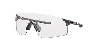 OAKLEY MEN'S OO9454A EVZERO BLADES LOW BRIDGE FIT POLARIZED RECTANGULAR SUNGLASSES, CARBON FIBER/CLEAR BLACK IRIDIUM PHOTOCHROMIC, 38