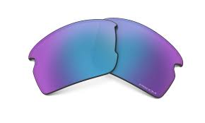 OAKLEY FLAK 2.0 RECTANGULAR REPLACEMENT SUNGLASS LENSES, PRIZM SAPPHIRE, 59 MM