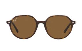 RAY-BAN THALIA POLISHED HAVANA/B-15 BROWN, 53