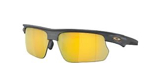 OAKLEY OO9400 BISPHAERA RECTANGULAR SUNGLASSES, MATTE CARBON/PRIZM 24K POLARIZED, 68