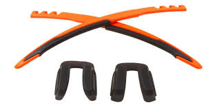 OAKLEY JAWBREAKER EARSOCK/NOSEPIECE KIT, ORANGE, ONE SIZE