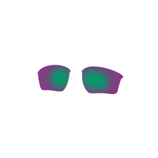 OAKLEY HALF JACKET 2.0 XL RECTANGULAR REPLACEMENT SUNGLASS LENSES, PRIZM JADE POLARIZED, 62 MM