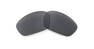 OAKLEY STRAIGHT JACKET RECTANGULAR REPLACEMENT SUNGLASS LENSES, BLACK, ONE SIZE