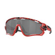 OAKLEY JAWBREAKER PRIZM SUNGLASSES, REDLINE/PRIZM BLACK, 31