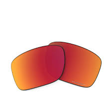 OAKLEY TURBINE RECTANGULAR REPLACEMENT SUNGLASS LENSES, PRIZM RUBY, 65