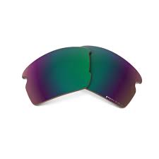 OAKLEY FLAK 2.0 RECTANGULAR REPLACEMENT SUNGLASS LENSES, PRIZM SHALLOW WATER POLARIZED, 59 MM