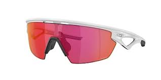 OAKLEY UNISEX SUNGLASSES MATTE WHITE FRAME, PRIZM FIELD LENSES, 36