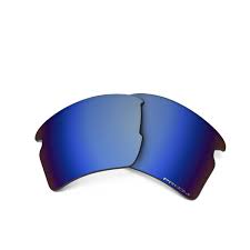 OAKLEY FLAK 2.0 XL RECTANGULAR REPLACEMENT SUNGLASS LENSES, PRIZM DEEP WATER POLARIZED, 59 MM