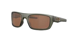 OAKLEY MEN'S OO9367 DROP POINT RECTANGULAR SUNGLASSES, MATTE OLIVE INK/PRIZM TUNGSTEN, 61