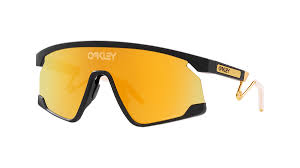 OAKLEY BXTR PRIZM SUNGLASSES MT BLACK/PRIZM 24K, ONE SIZE