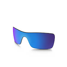 OAKLEY BATWOLF RECTANGULAR REPLACEMENT SUNGLASS LENSES, SAPPHIRE, 27