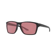 OAKLEY MEN'S OO9448 SYLAS RECTANGULAR SUNGLASSES, MATTE BLACK/PRIZM DARK GOLF, 60 MM