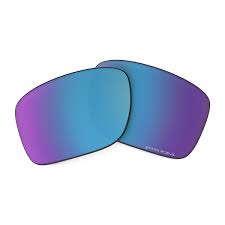 OAKLEY TURBINE RECTANGULAR REPLACEMENT SUNGLASS LENSES, PRIZM SAPPHIRE, 65