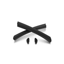 OAKLEY STRAIGHT JACKET EARSOCK/NOSEPIECE KIT, BLACK, ONE SIZE