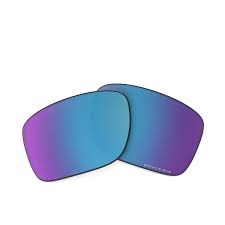 OAKLEY TURBINE RECTANGULAR REPLACEMENT SUNGLASS LENSES, PRIZM SAPPHIRE POLARIZED, 65