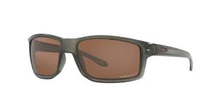 OAKLEY MAN SUNGLASSES MATTE GREY SMOKE FRAME, PRIZM TUNGSTEN POLARIZED LENSES, 61MM