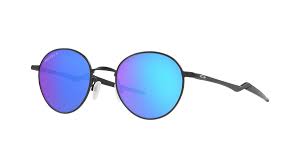 OAKLEY MEN'S OO4146 TERRIGAL ROUND SUNGLASSES, SATIN LIGHT STEEL/PRIZM SAPPHIRE POLARIZED, 51