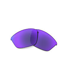 OAKLEY HALF JACKET 2.0 RECTANGULAR REPLACEMENT SUNGLASS LENSES, PRIZM VIOLET POLARIZED, 62 MM