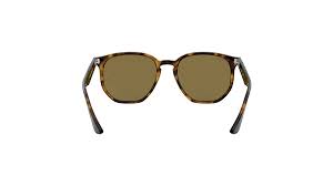 RAY-BAN RB4306 POLISHED LIGHT HAVANA/B-15 BROWN, 54