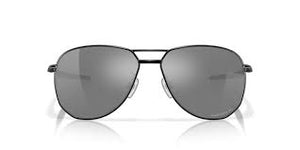 OAKLEY MEN'S OO4147 CONTRAIL AVIATOR SUNGLASSES, SATIN BLACK/PRIZM BLACK POLARIZED, 57