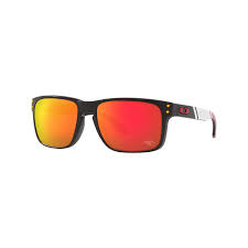 OAKLEY MEN'S OO9102 HOLBROOK NFL COLLECTION SQUARE SUNGLASSES, PINE TAR/PRIZM BLACK, 55