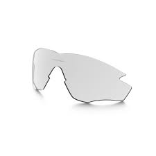 OAKLEY M2 FRAME RECTANGULAR REPLACEMENT SUNGLASS LENSES, CLEAR, 45 MM