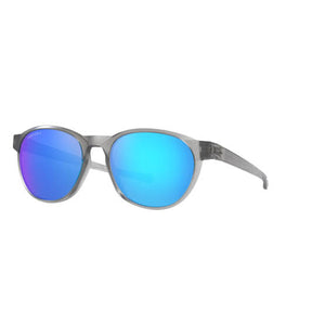 OAKLEY MAN SUNGLASSES MATTE GREY INK FRAME, PRIZM SAPPHIRE LENSES, 54