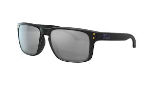 OAKLEY MENS OO9102 HOLBROOK NFL COLLECTION SQUARE SUNGLASSES, MATTE BLACK/PRIZM BLACK, 55