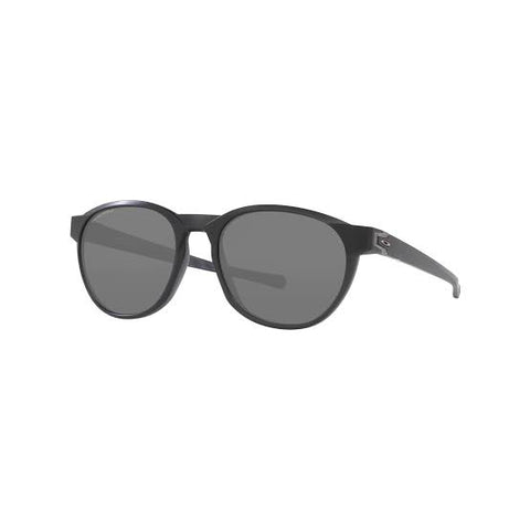 OAKLEY MEN'S OO9126 REEDMACE ROUND SUNGLASSES, MATTE BLACK INK/PRIZM BLACK, 54