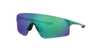 OAKLEY MEN'S OO9454 EVZERO BLADES RECTANGULAR SUNGLASSES, CELESTE/PRIZM JADE, 38