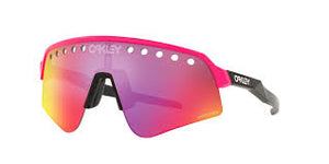 OAKLEY MEN'S OO9465 SUTRO LITE SWEEP RECTANGULAR SUNGLASSES, PINK/PRIZM ROAD, 39