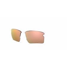 OAKLEY FLAK 2.0 XL RECTANGULAR REPLACEMENT SUNGLASS LENSES, ROSE GOLD POLARIZED, 59 MM