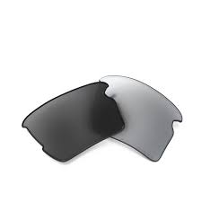 OAKLEY FLAK 2.0 XL RECTANGULAR REPLACEMENT SUNGLASS LENSES, PRIZM CHROME POLARIZED, 59 MM