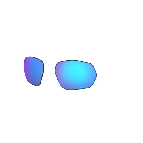 OAKLEY PLAZMA PILOT REPLACEMENT SUNGLASS LENSES, PRIZM SAPPHIRE POLARIZED, 59 MM