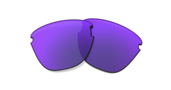 OAKLEY FROGSKINS LITE SQUARE REPLACEMENT SUNGLASS LENSES, VIOLET IRIDIUM, 63 MM